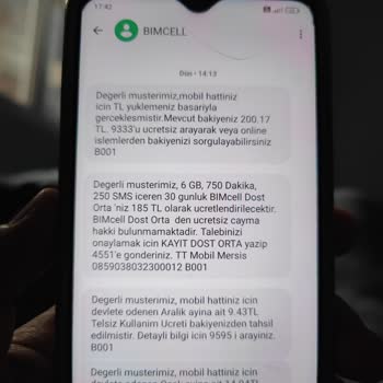 Bimcell. Şikayet Ediyorum