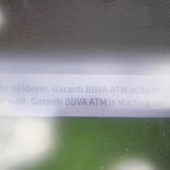 Garanti BBVA Kaman Çalışmayan Garanti ATM Si