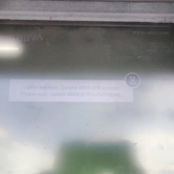 Garanti BBVA Kaman Çalışmayan Garanti ATM Si