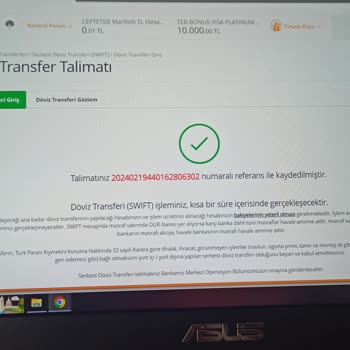 TEB Yurt Dışı Para Transferi Sorunu