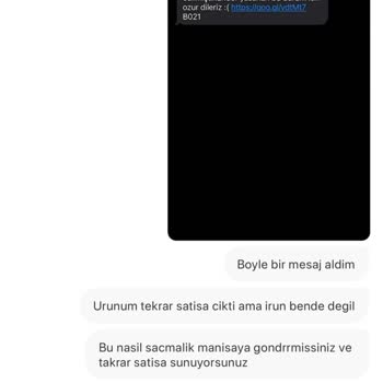 Gardrops Benim Ürünümü Bana Göndermek İçin Para İstiyor