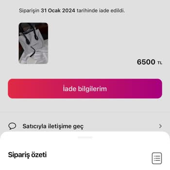 Gardrops Sahte Ve Çürük Çanta İadesinden Komisyon Kesiyor.