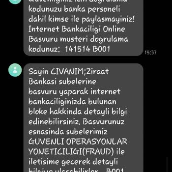Ziraat Bankası Mağduriyetimin Giderilmesini Talep Ediyorum