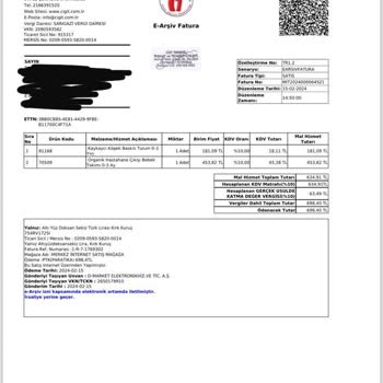 Cigit Kids İade Ettiğim Üründen Kargo Ücreti Kesilip Gönderildi
