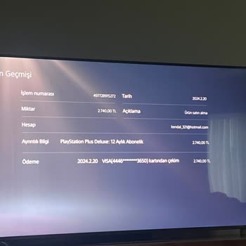 PlayStation Türkiye Ps5 Onaysız Abonelik Yenileme Yaptı. Ücret İadesi Yatmıyor