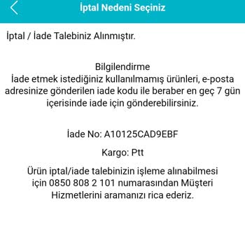 A101 Uygulamasından Giyim Alışverişi