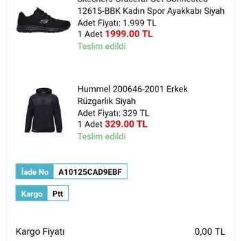 A101 Uygulamasından Giyim Alışverişi