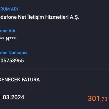 Vodafone Müşteri Temsilcisine Ulaşmaya Çalışıyorum
