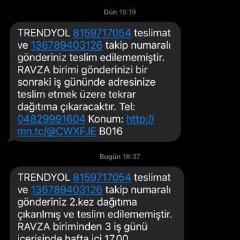 MNG Kargo Şikayeti Evde Olmama Rağmen Teslimat Yapılmaması