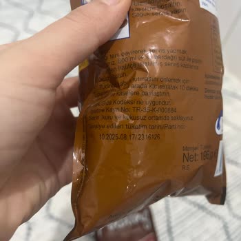 Dr. Oetker Puding Ambalajın Şişmesi