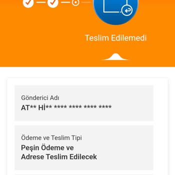 MNG Kargo Ürünü Teslim Etmedi.