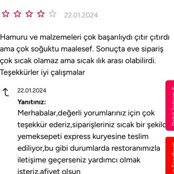 Yemeksepeti Express Restoran Anlaşması