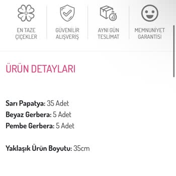 Osevio.com Dan Sipariş Ettiğim Çiçek Fotoğraftakinden Çok Farklı Geldi