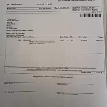 HP Garanti Gerçekleşmedi. Ekstra Ücret Alındı.