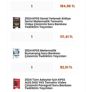 YKMkitap Kitap Alırken Yaşadığım Mağduriyet