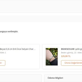 Trendyol Tarafıma Teslim Edilmeyen Kargonun Ücret İadesini Yapmıyor.
