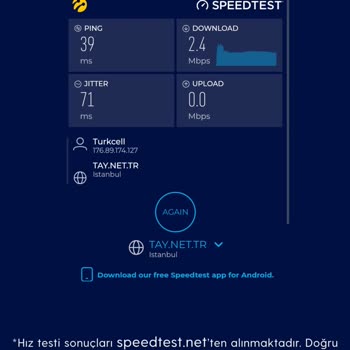 Turkcell İnternet Sorunu Çekim Gücü