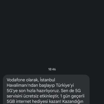 Vodafone SMS Servisler Reklamlar Vs İptal Etme