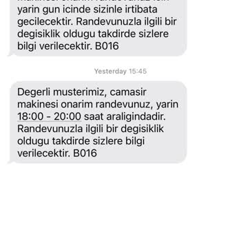 Siemens Yetkili Servis Randevu Verdiği Tarihte Gelmedi!