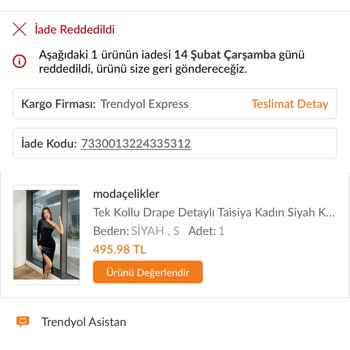 Trendyol İademi Göndermiyor Mağdur Ediyor İnsanları