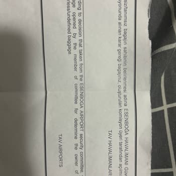 Pegasus Uçaktaki Kayıp Bagajım Ve Mağduriyetim