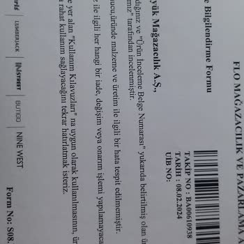 Reebok Üründe Sorun Yasamama Rağmen İade Alınmadı