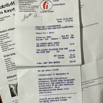 Media Markt Garanti Servisi Problemi