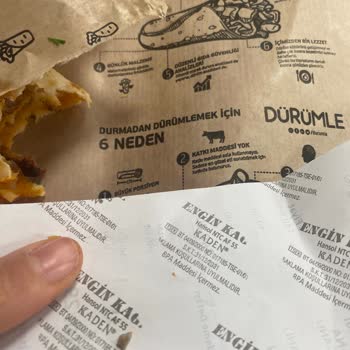 Dürümle Urfa Dürümün İçinden Taş Çıktı