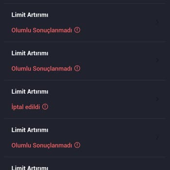 İş Bankası Kredi Kartı Limit Artırımı Onaylanmıyor.