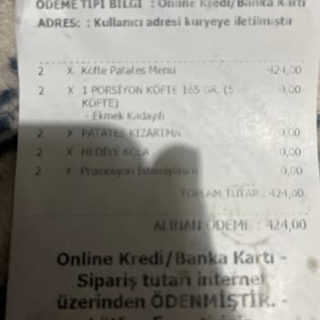 Köfteci Yusuf 2 Gündür Eksik Sipariş