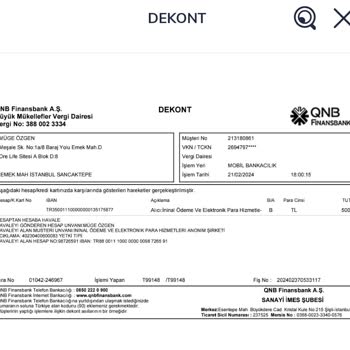 İninal Kart İnial Karta Para Gönderimi