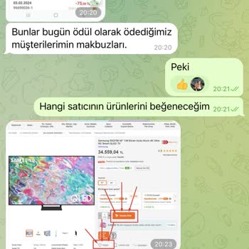 Telegram Da Şüpheli Hepsiburada'dan Para Kazandırma Yöntemi