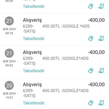 Google Ads Paramı Çekti