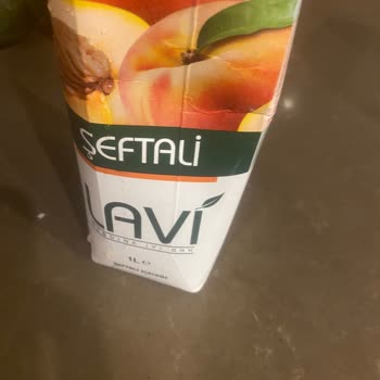 Lavi Marka Şeftali Suyu Küflü!
