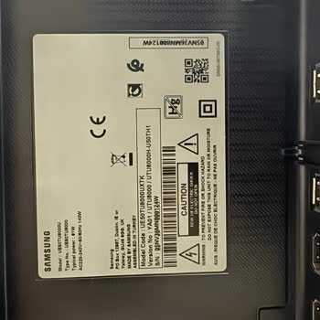 Samsung 50TU8000 TV Panel Ve Ana Kart Arızası