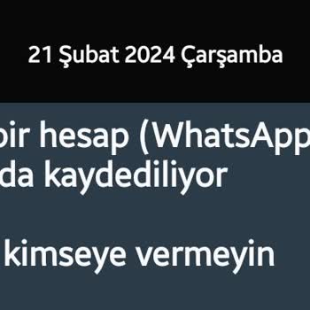 WhatsApp Çalınma Durumu