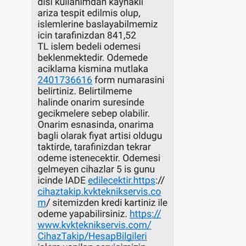 KVK Kartal Sizden Sağlam Parça Parası Aldıklar Benden Para İstiyorlar