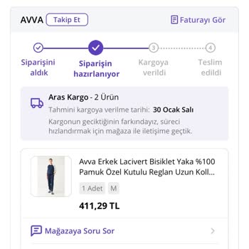 Avva'nın 1 Aydır Ürünleri Kargolamaması