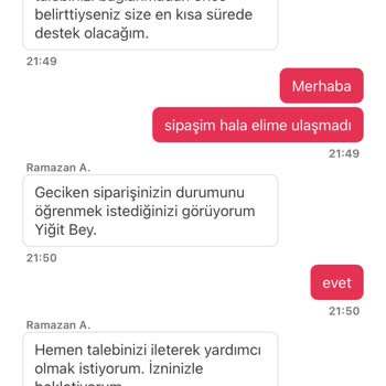 Yemeksepeti Saat 20.19 Daki Siparişim 21.56 Da İptal Edildi!