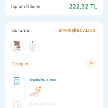 ebebek Ürünün Kargoya Verilmemesi