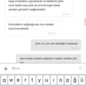 Zara Sipariş Verdiğim Ürünü Göndermedi