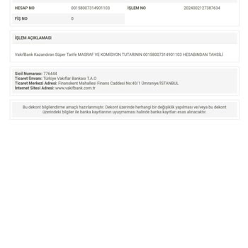 VakıfBank Kazandıran Tarife Kesintisi