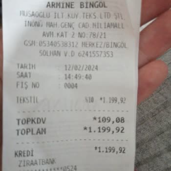 Armine Ürün Teslimi Yapmadı