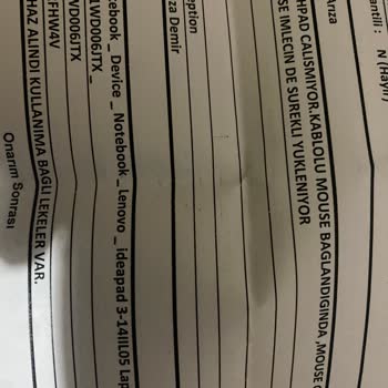 Lenovo Laptop Ekran Donması Ve Yüksek Onarım Ücreti