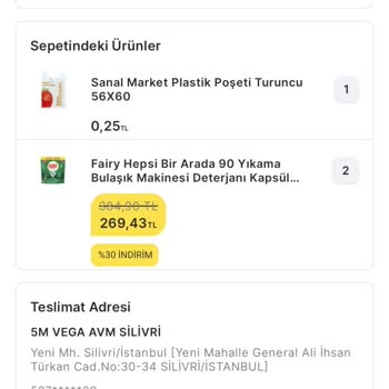 Migros Ürün Teslimi Yapmıyor