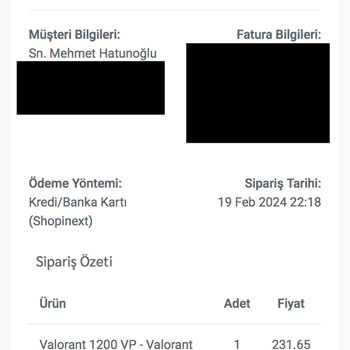 Hesapcell 1200vp Siparişim Teslim Edilmedi