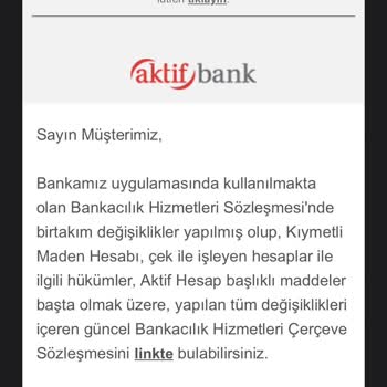 Aktif Bank Hesabım Yoktur Ama Mail Geliyor Bu Ne Demek?