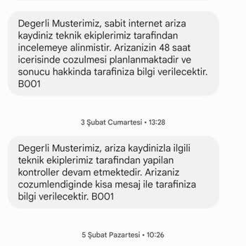 Türk Telekom İnternet Teknik Servis Desteği Vermiyor