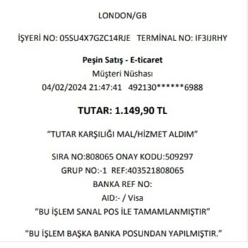 Uykuarkadaşım.com Fisher-Price Uyku Arkadaşım Teslim Edilmedi, Paramın İadesini İstiyorum