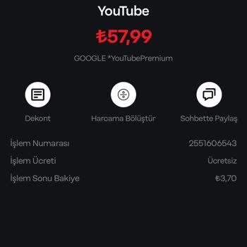 Youtube.com Premium Üyeliğim Yenilenmedi!